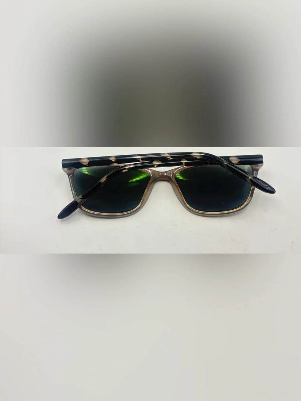 Modern Pause Black Brown Oval Sunglasses Frames Only
